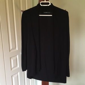 Zara Black open Cardigan